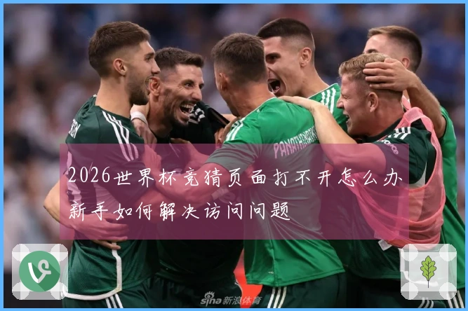 2026世界杯竞猜页面打不开怎么办新手如何解决访问问题