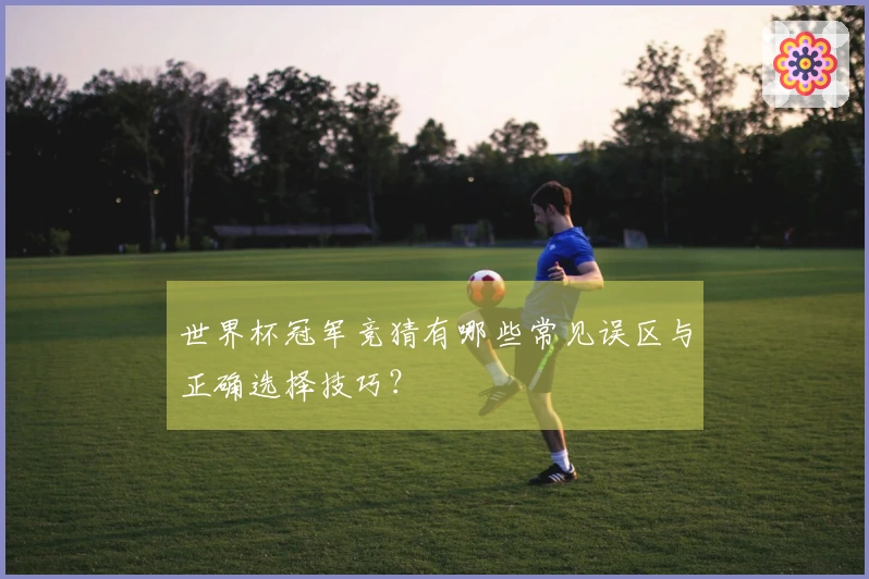 世界杯冠军竞猜有哪些常见误区与正确选择技巧？
