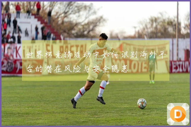 世界杯竞猜活动中如何识别海外平台的潜在风险与安全隐患