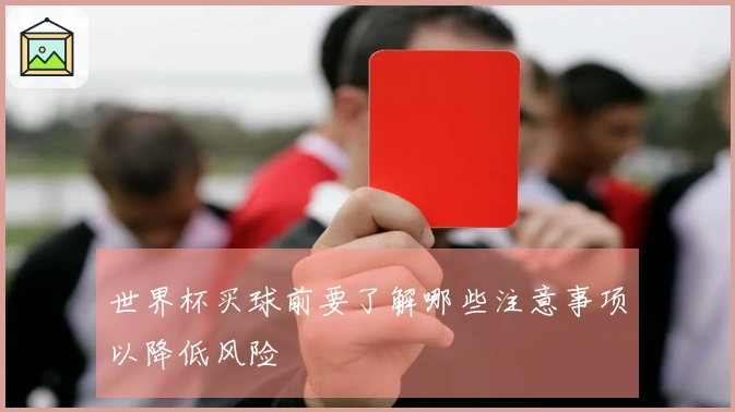世界杯买球前要了解哪些注意事项以降低风险