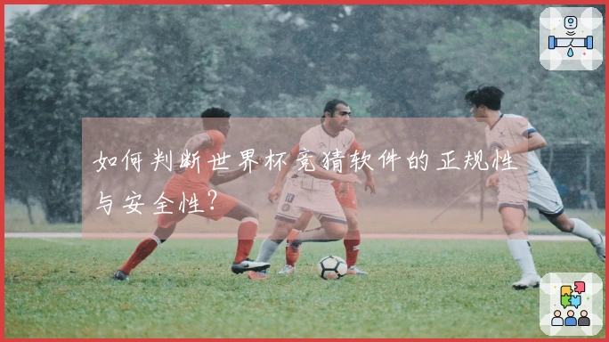 如何判断世界杯竞猜软件的正规性与安全性？